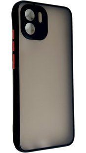 TPU чохол накладка Matte Color Case для Xiaomi Redmi A1 Plus чорний 092074 фото