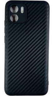 Чохол Carbon (TPU) для Xiaomi Redmi A1 (на саомі редмі а1) чорний 087688 фото