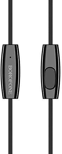 Навушники Borofone BM31 Mysterious (1.2m) чорний 87638 фото