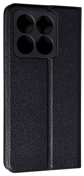 Шкіряний чохол книжка Fibra case на Xiaomi 14T / чорний 201939 фото
