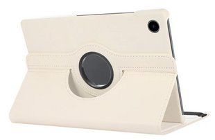 Шкіряний чохол книжка 360 для Samsung Galaxy Tab A11 Plus (11") / білий 204100 фото