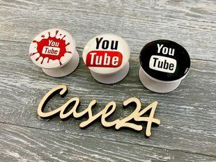 Об'ємний посокет YouTube для телефонів і планшетів (3 різновиди) 82486 фото