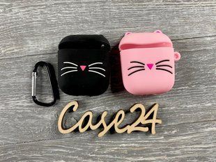 Чехол Усики на Airpods (2 цвета) 080551 фото
