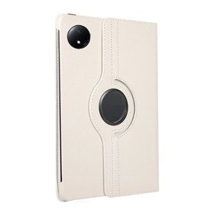 Кожаный чехол книжка 360 на Xiaomi Redmi Pad SE 8.7" / белый 097568 фото