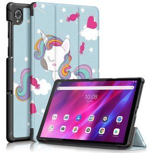 Кожаный чехол книжка Crazy Horse для Lenovo Tab K10 пони 096366 фото