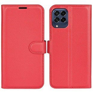 Чохол книжка Lichee для Samsung Galaxy M33 червоний 089866 фото