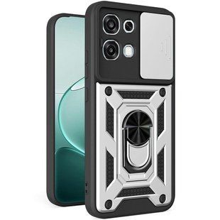 PC + TPU чохол Camshield Armor для OPPO A6 Pro / срібний 100661 фото