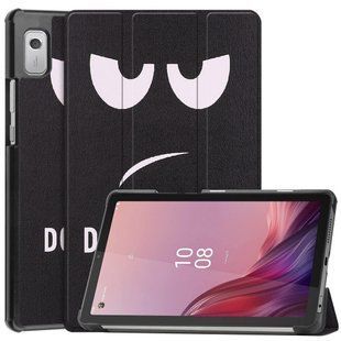 Шкіряний чохол-книжка Crazy Horse для Lenovo Tab M9 (9") / dont touch me 093870 фото