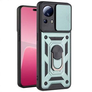 PC + TPU чохол Armor Camshield для Xiaomi 13 Lite / зелений 094569 фото
