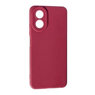Чохол силіконовий Smitt на Oppo A38 бордовий 095179 фото