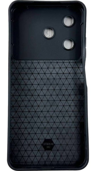 PC + TPU чехол Camshield Armor для Tecno Spark 10 / серебристый 090662 фото