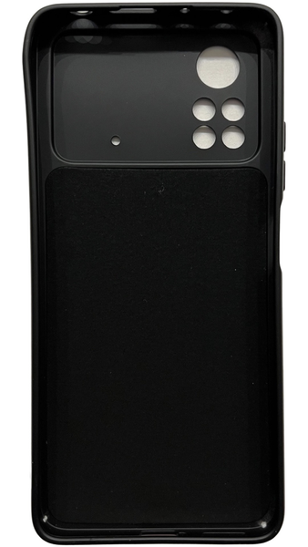 Чохол силіконовий Soft touch для Xiaomi Poco X4 Pro 5G / чорний 086438 фото