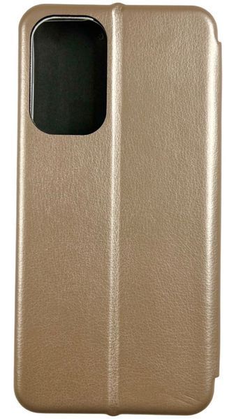 Шкіряний чохол-книжка Elegant book на Samsung Galaxy A53 (5G) / золотистий 092854 фото