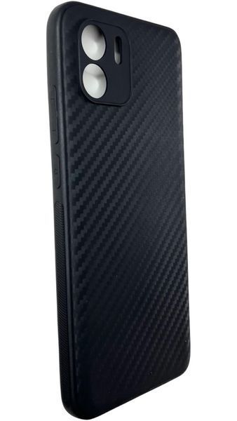 Чохол Carbon (TPU) для Xiaomi Redmi A1 (на саомі редмі а1) чорний 087688 фото