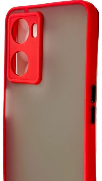 TPU чохол накладка Matte Color Case для OPPO A57 червоний 092674 фото