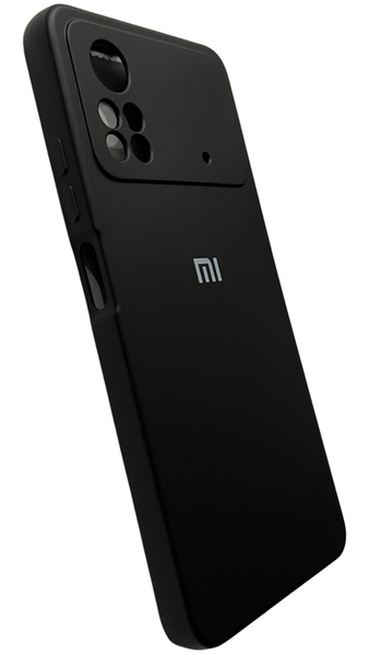 Чохол силіконовий Soft touch для Xiaomi Poco X4 Pro 5G / чорний 086438 фото