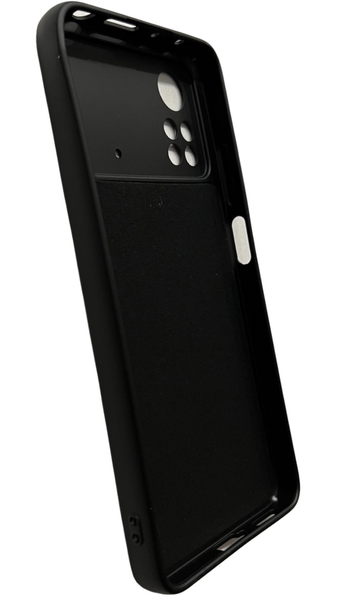 Чохол силіконовий Soft touch для Xiaomi Poco X4 Pro 5G / чорний 086438 фото