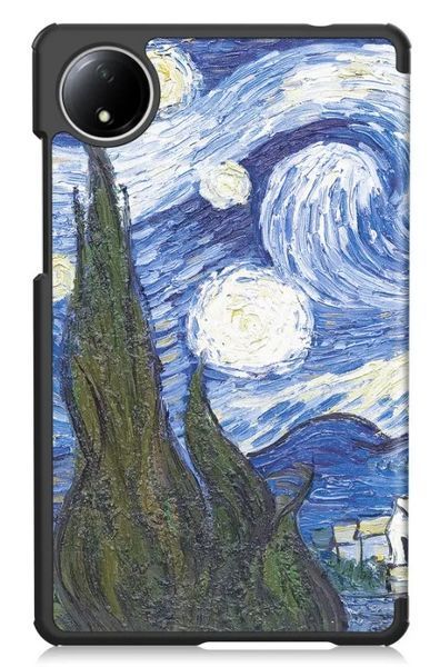 Чохол книжка Crazy Horse на Xiaomi Redmi Pad SE (8.7") 2024 / зіркова ніч 200512 фото