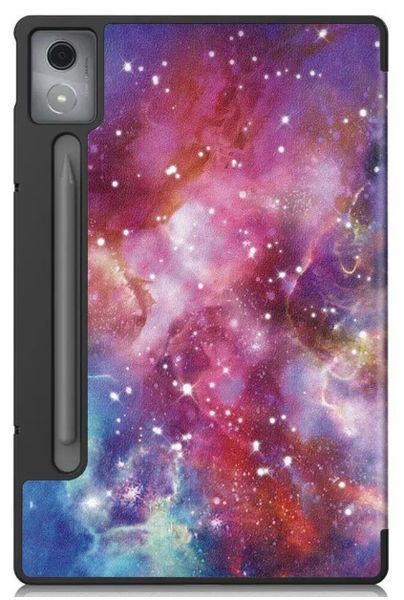 Шкіряний чохол книжка Crazy Horse на планшет Lenovo Xiaoxin Pad Pro (12.7") 2025 / galaxy 202574 фото