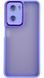 TPU чехол Luxury Metal Lens на Oppo A57S фиалковый 087643 фото 1
