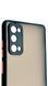 TPU чохол накладка Matte Color Case для Samsung Galaxy S20 FE чорний 092224 фото 2