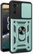 PC + TPU чохол Camshield armor для Nokia G21 / зелений 89313 фото 1