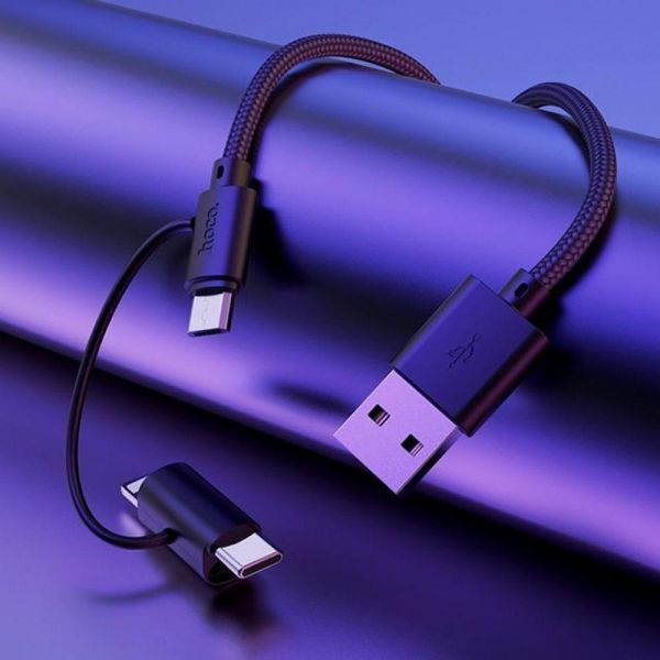 USB кабель Hoco X41 Multi-Way 3-in-1 Cable (1m) 80615 фото