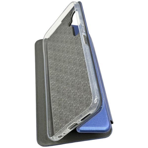 Шкіряний чохол-книжка Elegant на Tecno Pova 4 / синій 091974 фото