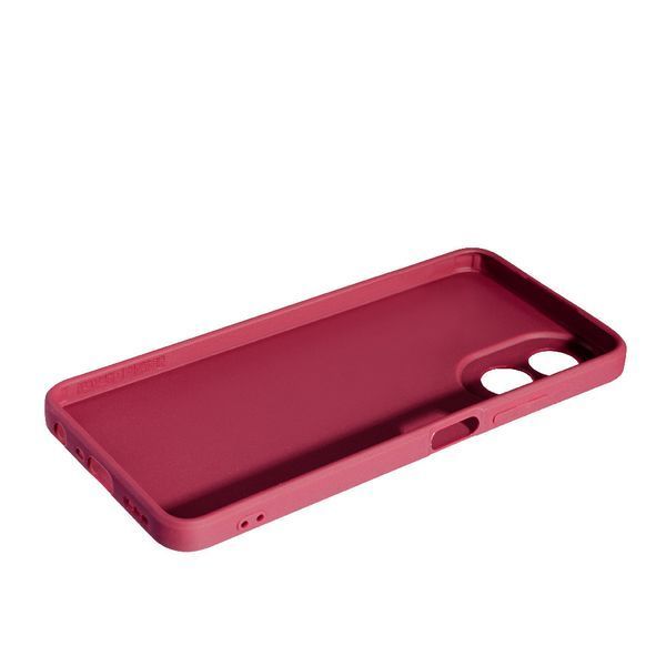 Чохол силіконовий Smitt на Oppo A38 бордовий 095179 фото