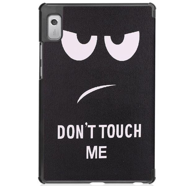 Шкіряний чохол-книжка Crazy Horse для Lenovo Tab M9 (9") / dont touch me 093870 фото