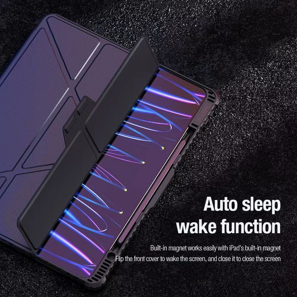 Чехол книжка Nillkin Bumper Pro Origami на Xiaomi Pad 7 (11.2") / черный 098936 фото