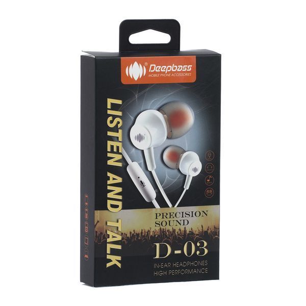 Наушники DEEPBASS D-03 (3 цвета) 52371 фото