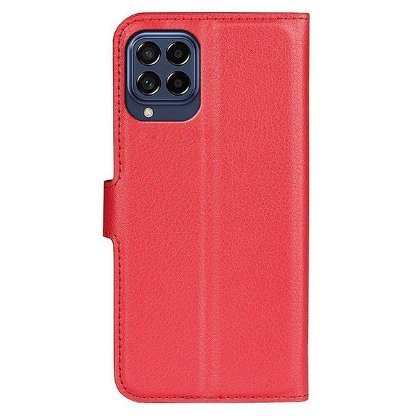 Чохол книжка Lichee для Samsung Galaxy M33 червоний 089866 фото