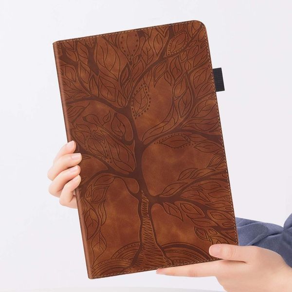 Чохол-книжка Wood book на планшет Lenovo Xiaoxin Pad 2024 (11") / коричневий 095648 фото