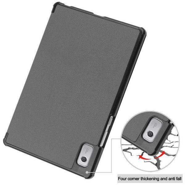 Шкіряний чохол-книжка Crazy Horse для Lenovo Tab M9 (9") / dont touch me 093870 фото