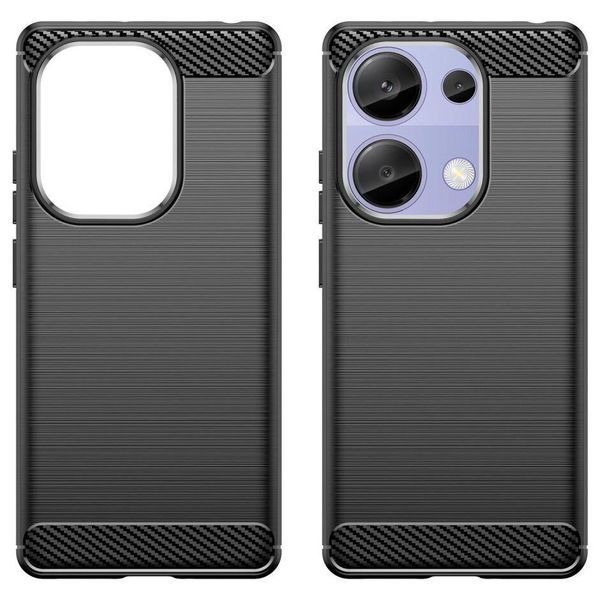 TPU чохол накладка Urban для Xiaomi Redmi Note 13 Pro (4G) / чорний 095524 фото