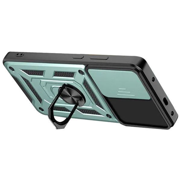 PC + TPU чохол Armor Camshield для Xiaomi 13 Lite / зелений 094569 фото