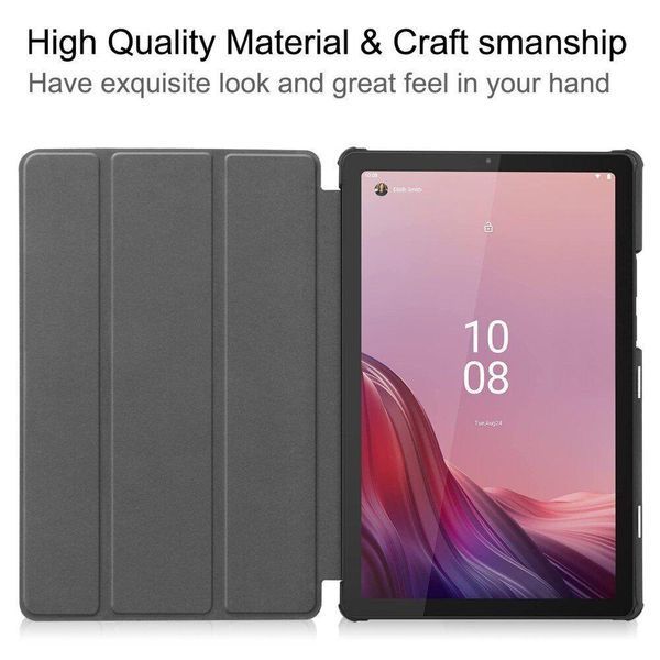 Шкіряний чохол-книжка Crazy Horse для Lenovo Tab M9 (9") / dont touch me 093870 фото