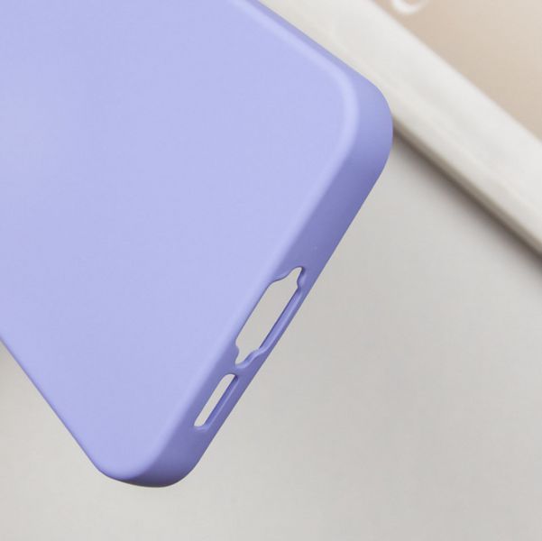 Чехол накладка TPU Liquid Silk для Samsung Galaxy S24 FE / сиреневый 201176 фото