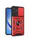 PC + TPU чохол Armor Camshield для Samsung Galaxy A14 (5G) / червоний 091467 фото 5