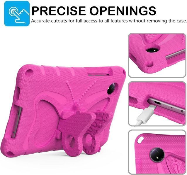 Чехол Wings Case на Xiaomi Redmi Pad SE (8.7") 2024 / малиновый 098606 фото