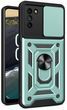 PC + TPU чохол Camshield armor для Nokia G21 / зелений
