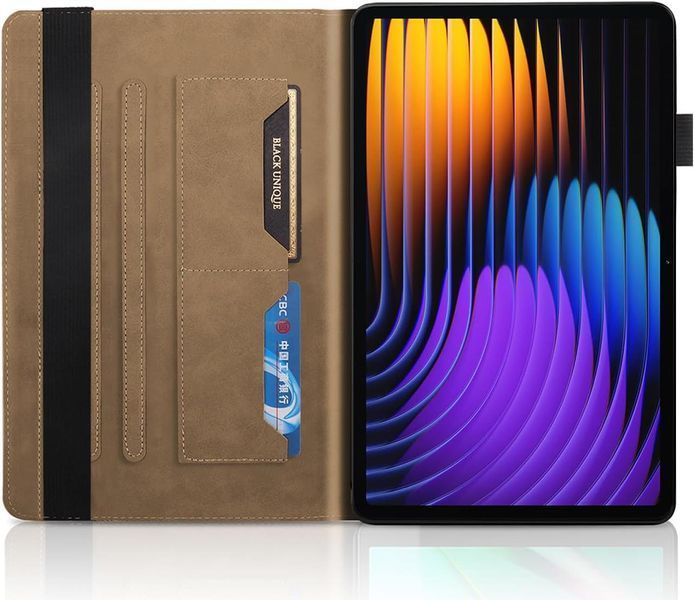 Чохол-книжка Wood Book на планшет Xiaomi Pad 8 (11.2") / коричневий 100929 фото