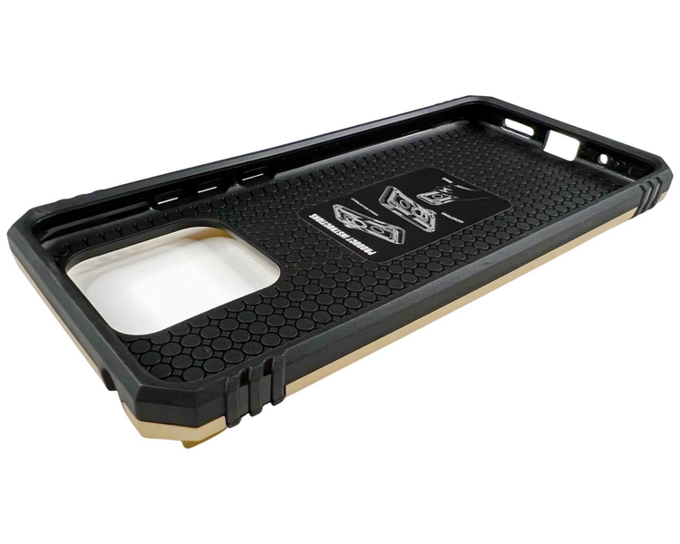 PC + TPU чохол New Armor на Xiaomi Poco C40 (на поко цей40) чорний 086094 фото