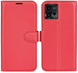 Шкіряний чохол-книжка Lichee для Motorola G72 червоний 089768 фото 2