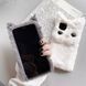 Чохол пухнастий Fluffy Cat на iPhone 14 Pro Max / білий 098149 фото 3