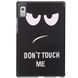 Шкіряний чохол-книжка Crazy Horse для Lenovo Tab M9 (9") / dont touch me 093870 фото 2