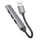HUB адаптер перехідник 4-в-1 HOCO HB26 USB to USB 3.0*1+USB 2.0 86943 фото 3