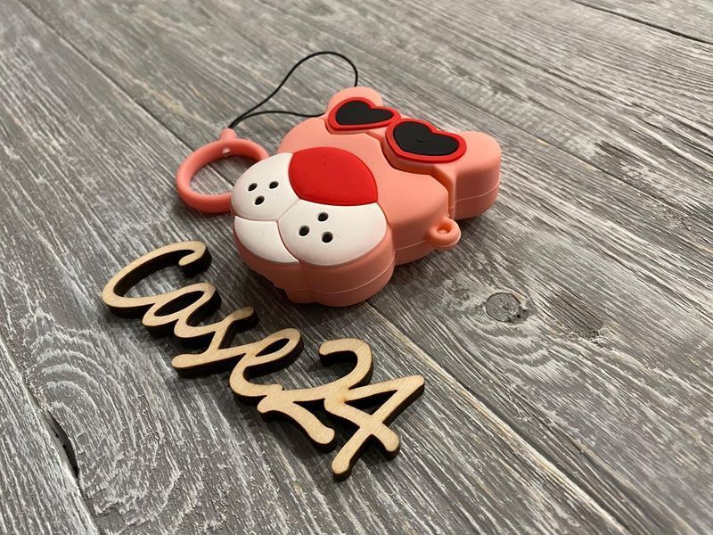 Чехол 3д Розовая пантера на Airpods 081016 фото