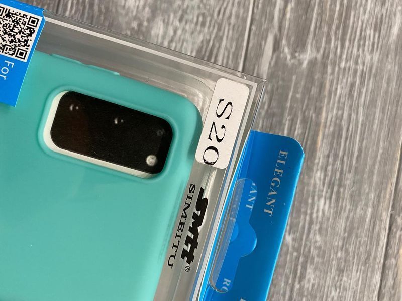 TPU чехол Smitt накладка бампер для Samsung Galaxy S20 (3 цвета) 081283 фото